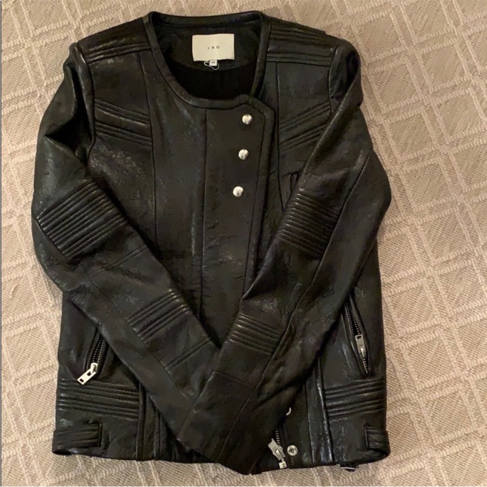 IRO Joss leather jacket extremely well made - Picture 2 of 12